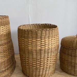 Canasto de mimbre mediano