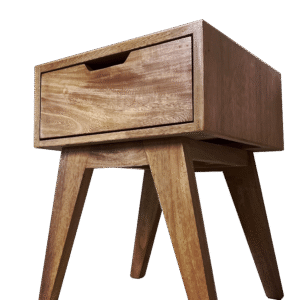 Nochero roble maciso