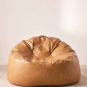 Puff tipo cuero vegano 1.30x90